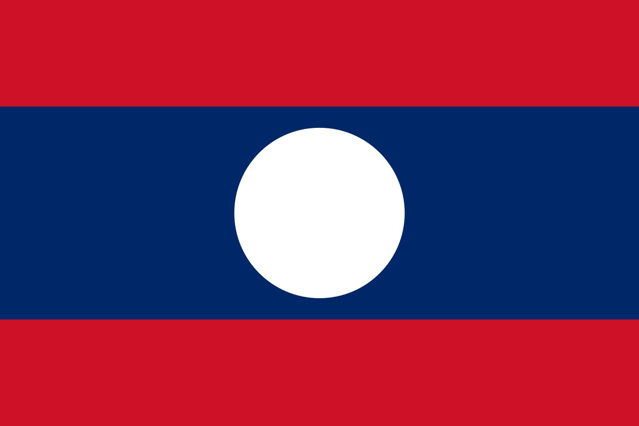 Drapeau Laos - Le drapeau laotien